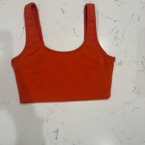AKIRA Vibrant Orange Tank Top